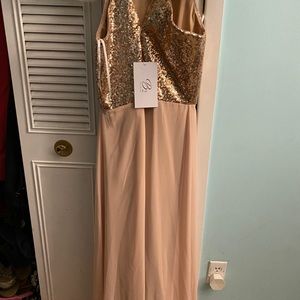 Long Halter Top Dress. Brand New Never Worn.